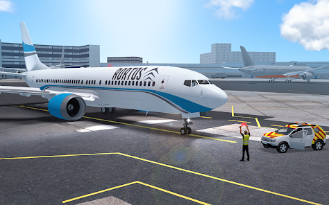 Background لعبة محاكي الطيران - RFS Real Flight Simulator 